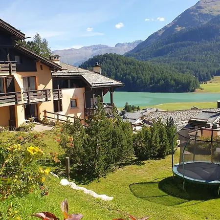 Chesa Bellaval, Haus Rizza 2-zimmerwohnung * Silvaplana