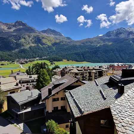 公寓 Chesa Bellaval, Haus Rizza 2-zimmerwohnung 席尔瓦普拉纳