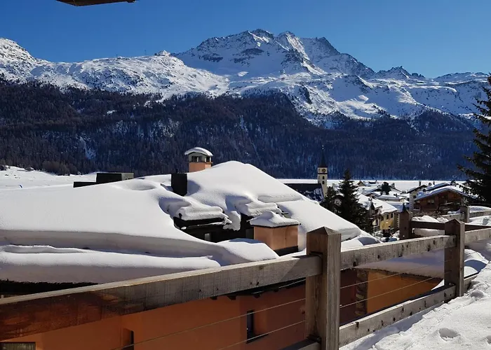 Chesa Bellaval, Haus Rizza 2-zimmerwohnung Apartamento Silvaplana